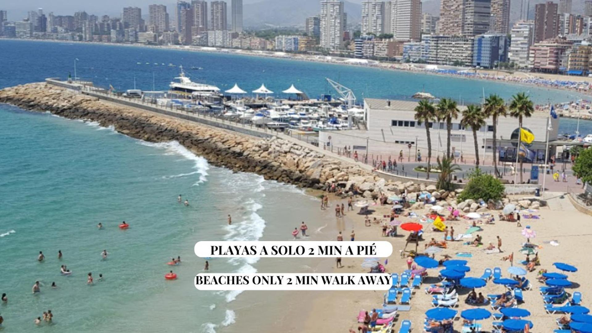 Apartamento Completo Maravall Centro Benidorm Bagian luar foto